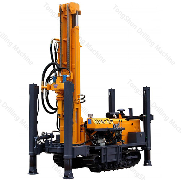 TSH-180S Rubber Crawler Monunted Water Well Drilling Rig