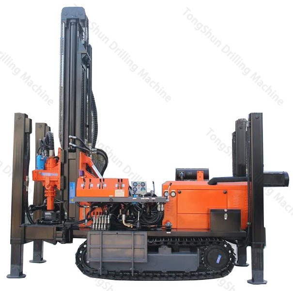 TSH-180R Crawler Mounted Water Well Drilling Rig