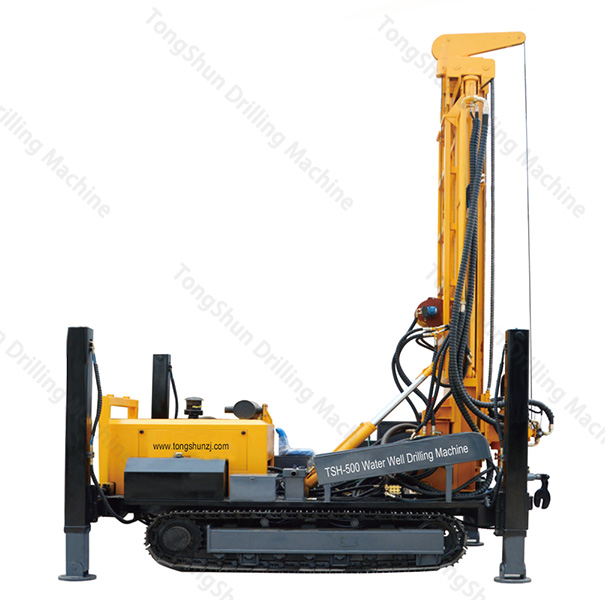 TSH-500 Crawler Mounted Water Well Drilling Rig