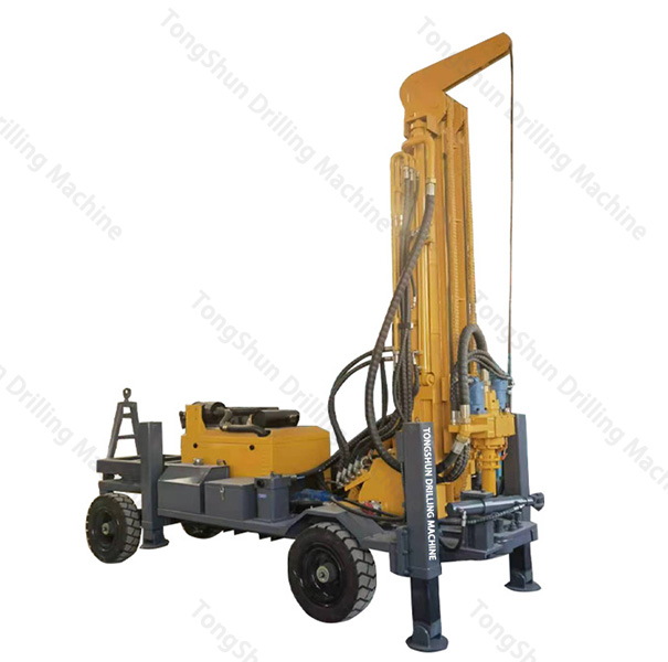 TSHT-400 Trailer Mounted Water Well Drilling Rig